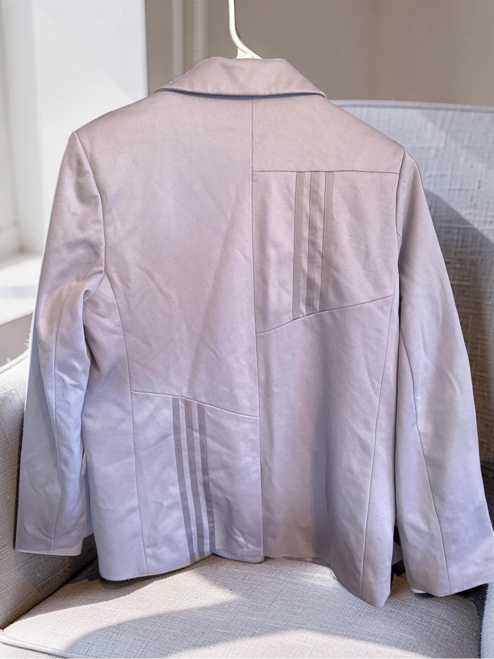 adidas Women's Lavender Blazer Jacket - Picture 8 of 14